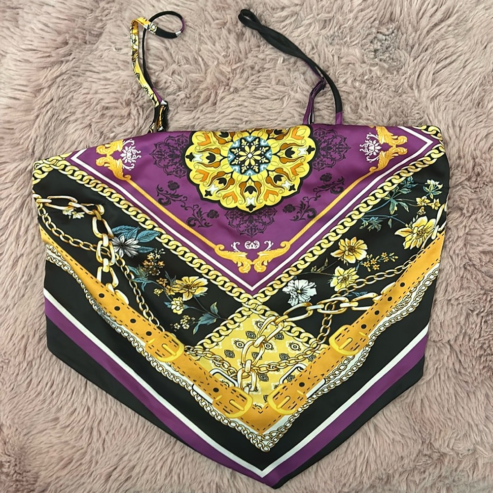 Bandanna tank top